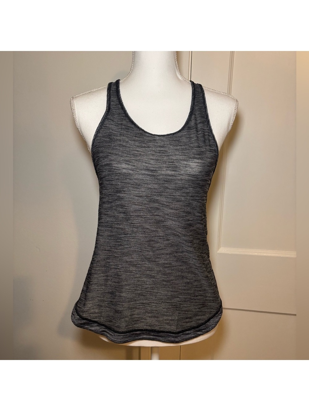 Lululemon Athletica Charcoal Tank Top